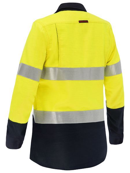 Bisley Womens Shirt Fire Retardant (FR) Apex 160 Tape - BL8338T