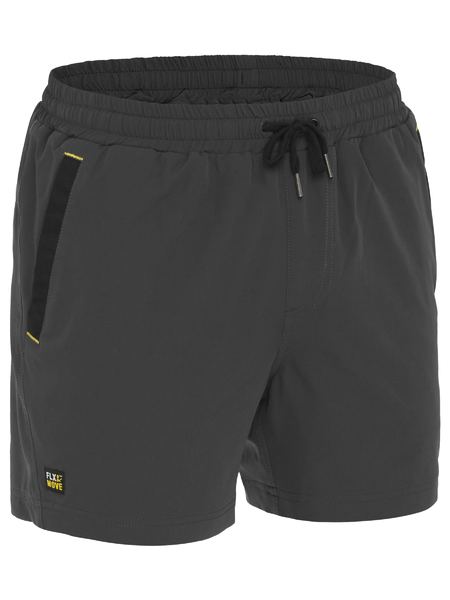 Bisley Flx & Move 4-Way Stretch Elastic Waist Shorts - BSH1331