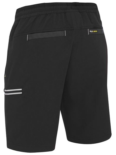 Bisley Flx & Move 4-Way Stretch Elastic Waist Cargo Shorts - BSHC1333