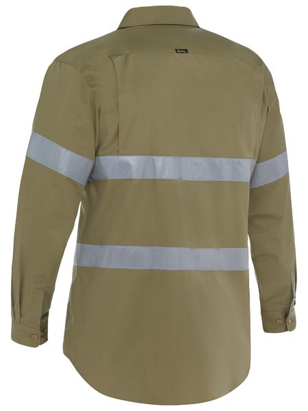 Bisley Taped Cool Lightweight Drill Shirt - BS6883T