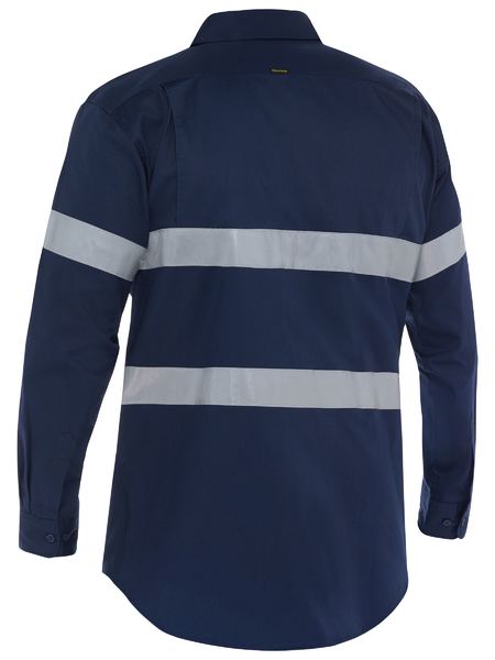 Bisley Taped Cool Lightweight Drill Shirt - BS6883T