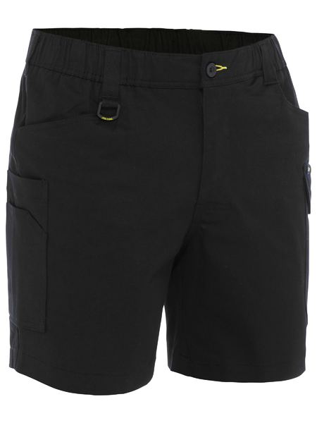 Bisley Stretch Cotton Elastic Waist Cargo Shorts - BSHC1018