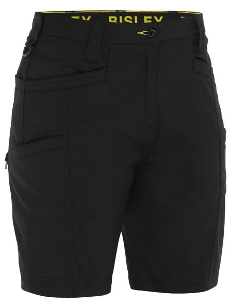 Bisley Womens X Airflow Stretch Ripstop Vented Cargo Shorts - BSHL1150