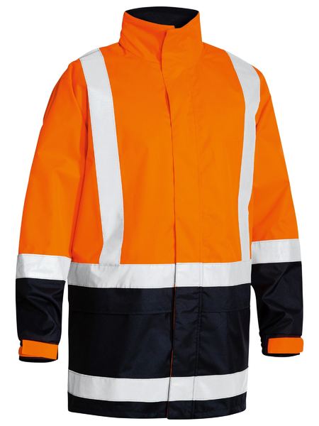 Bisley Mens Hi Vis Jacket Wet Weather Recycled - BJ6766T