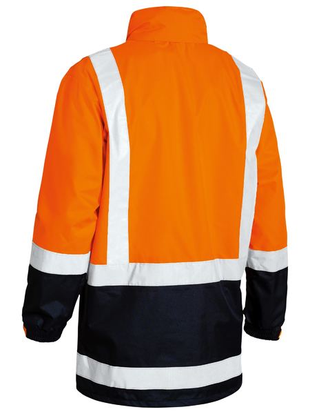 Bisley Mens Hi Vis Jacket Wet Weather Recycled - BJ6766T