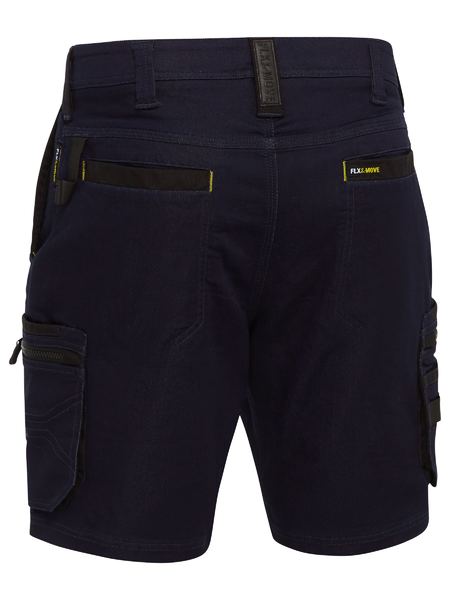 BISLEY UNI BW SRT FLX & MOVE ZIP CARGO SHORTS - BSHC1335