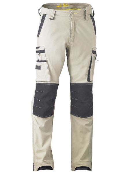 Bisley Flx & Move Stretch Utility Zip Unisex Cargo Pants - BPC6330