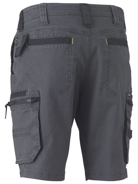 Bisley Flx & Move Stretch Utility Zip Unisex Cargo Shorts - BSHC1330