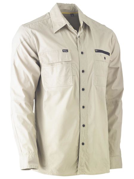 Bisley Flx & Move Utility Long Sleeve Work Shirt - BS6144