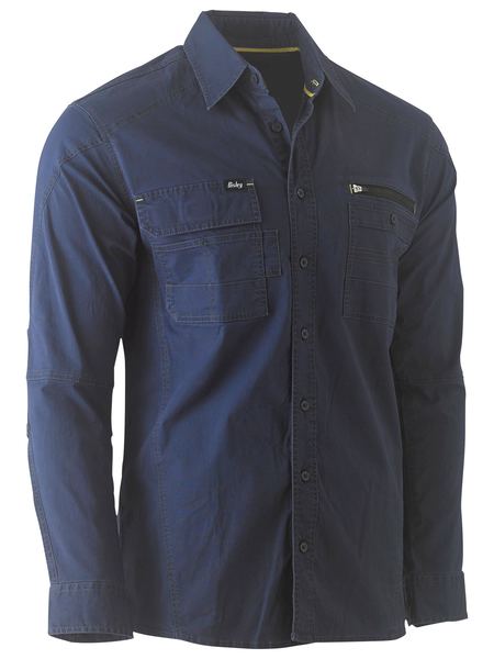 Bisley Flx & Move Utility Long Sleeve Work Shirt - BS6144