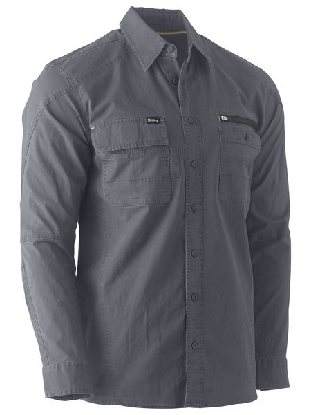 Bisley Flx & Move Utility Long Sleeve Work Shirt - BS6144