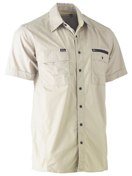 Bisley Flx & Move Utility Short Sleeve Work Shirt - BS1144