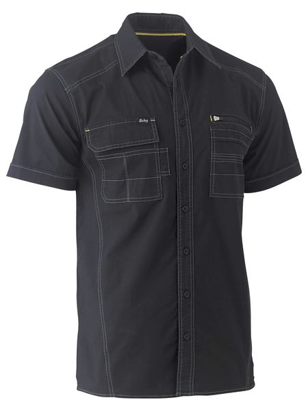 Bisley Flx & Move Utility Short Sleeve Work Shirt - BS1144