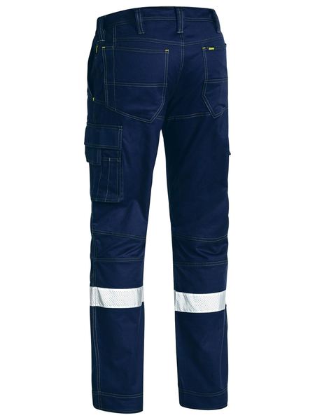 Bisley Taped X-Airflow Ripstop Stovepipe Engineered Mens Cargo Pants - BPC6475T