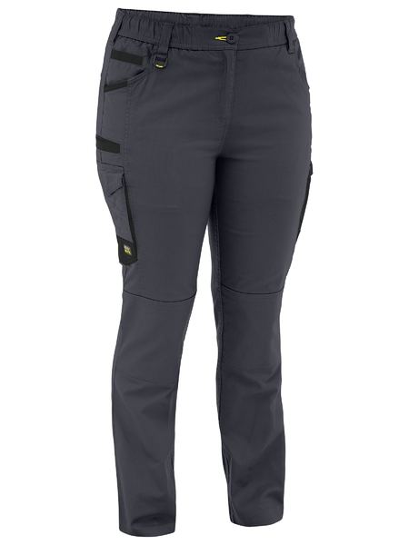 Bisley Womens Flx & Move Stretch Canvas Elastic Waist Cargo Pants - BPCL6338