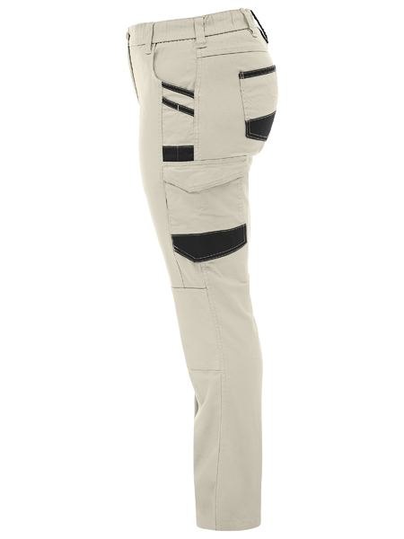 Bisley Womens Flx & Move Stretch Canvas Elastic Waist Cargo Pants - BPCL6338