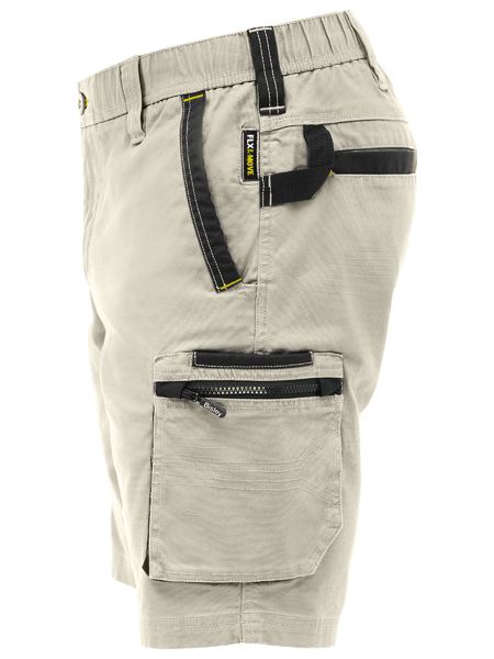 Bisley Flx & Move Elastic Waist Cargo Short - BSHC1338