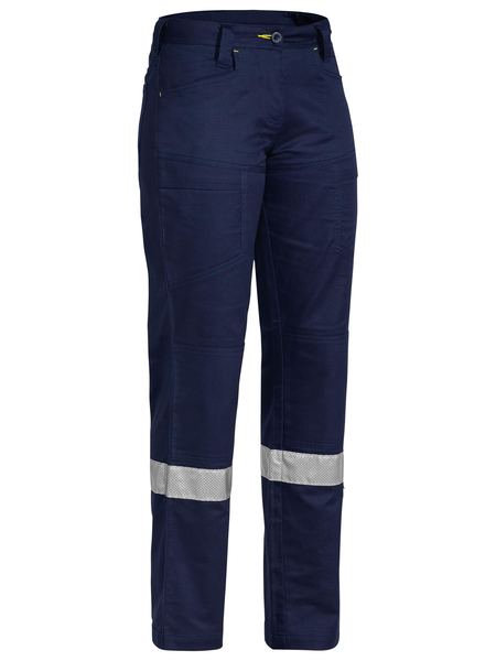 Bisley Womens Taped X-Airflow Ripstop Vented Work Pants - BPL6474T