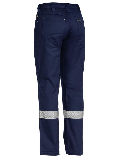 Bisley Womens Taped X-Airflow Ripstop Vented Work Pants - BPL6474T