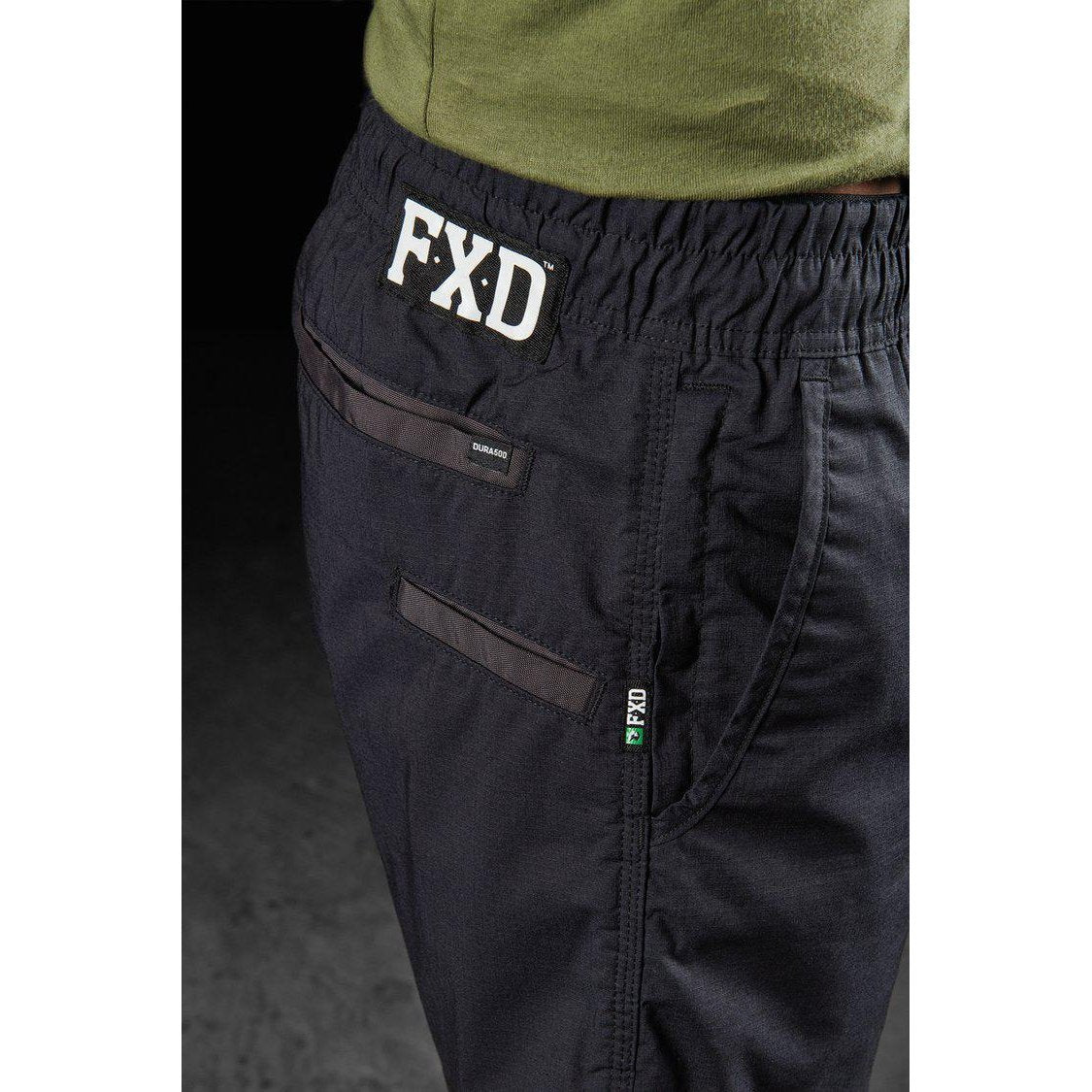 FXD Repreve Stretch Elastic Waist Work Shorts - WS-4-The Boot Shed