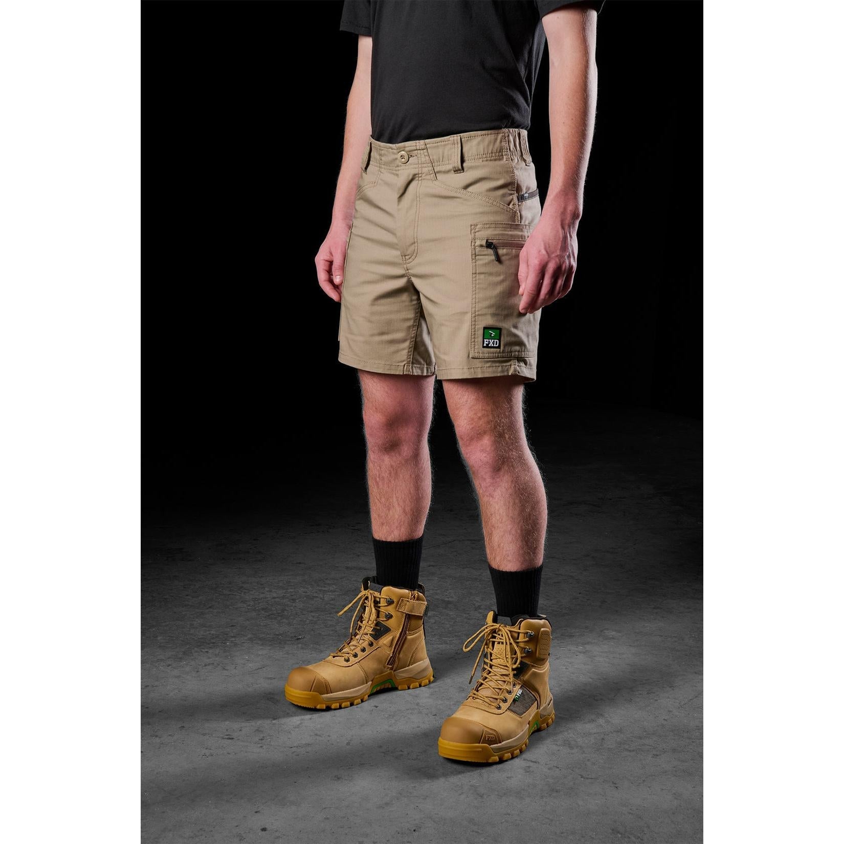 FXD Stretch Cargo Short - WS-6-The Boot Shed