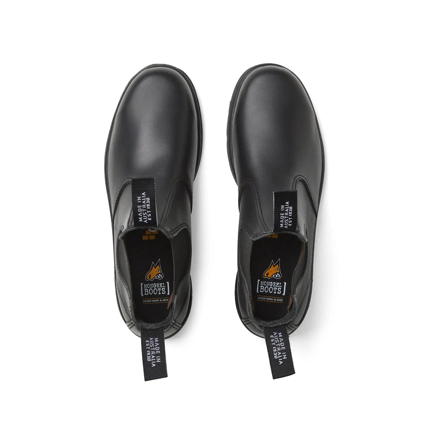 Mongrel K91020 - Black K9 Elastic Sided Boot-Queensland Workwear Supplies