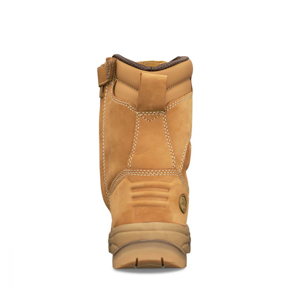 Oliver 200mm High Leg Zip Sided Boot - 55-385-Queensland Workwear Supplies
