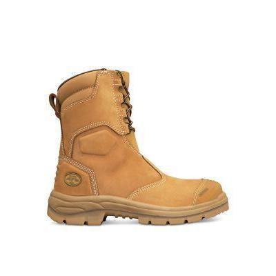Oliver 200mm High Leg Zip Sided Boot - 55-385-Queensland Workwear Supplies