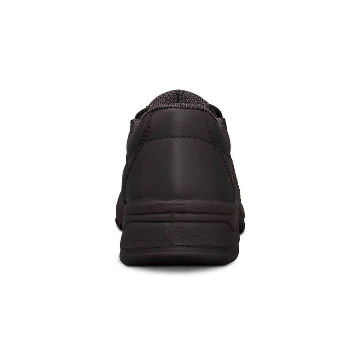 Oliver Womens Black Slip on Shoe - 49-430-Queensland Workwear Supplies