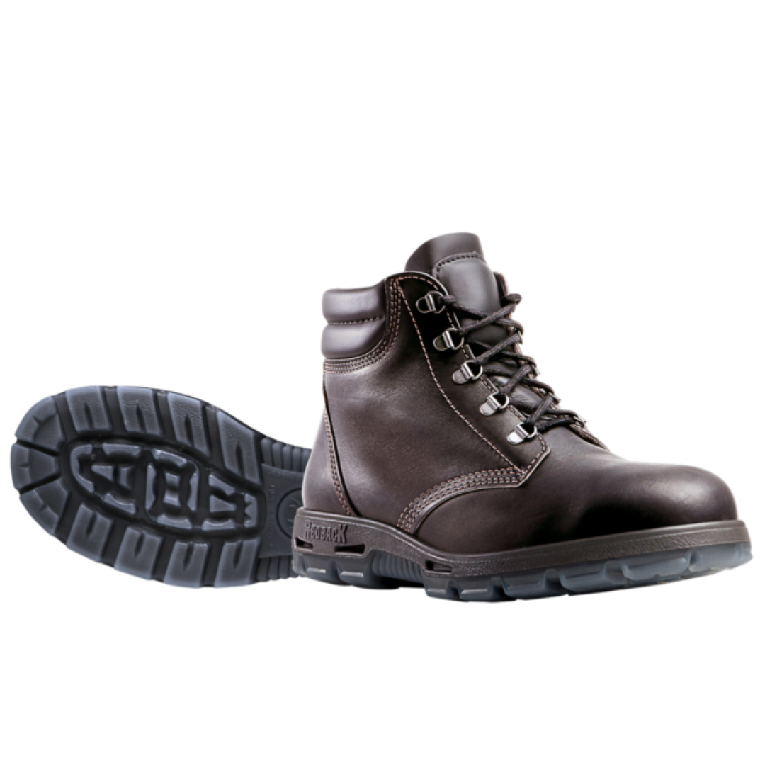 Redback Alpine Safety Toes Claret Oil Kip