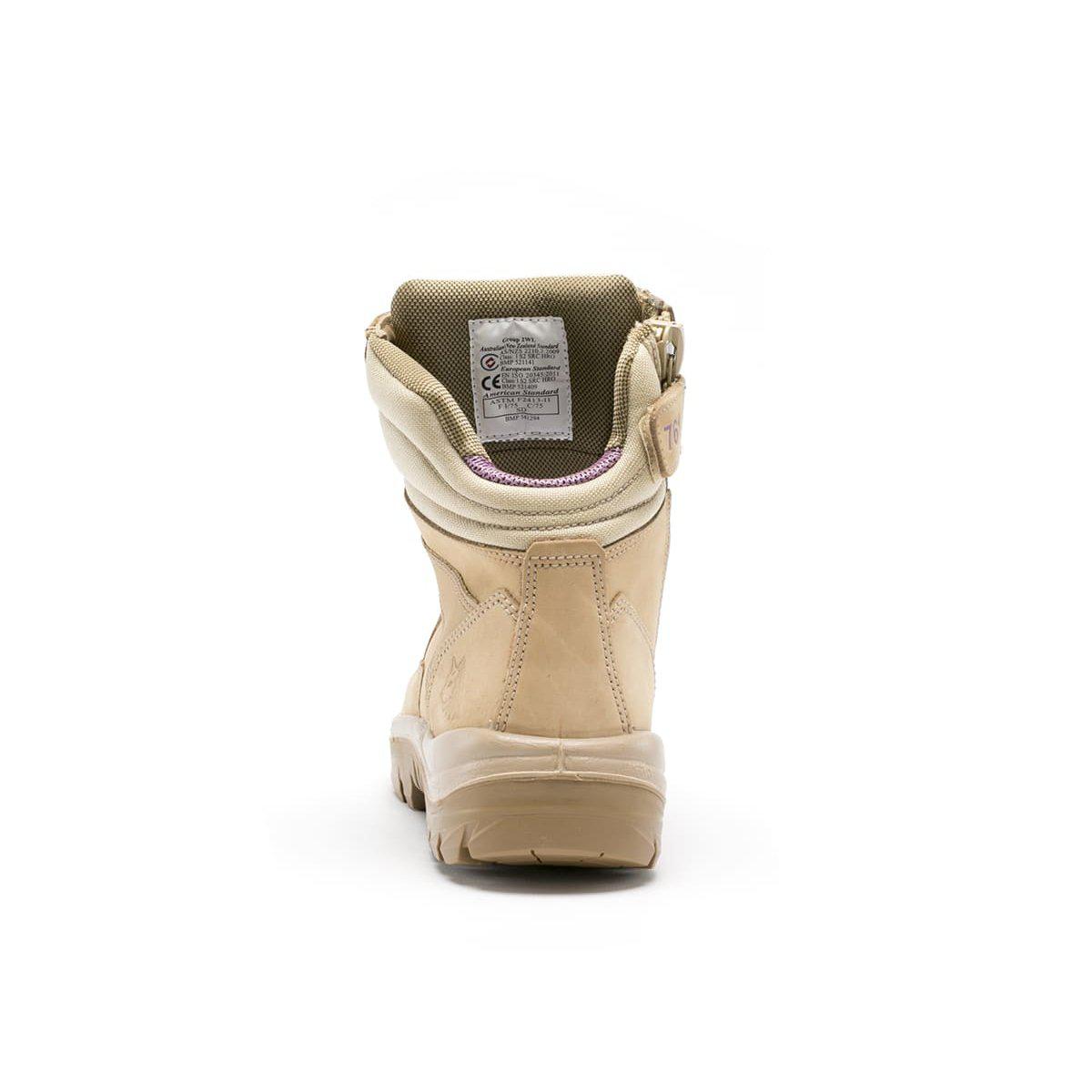 Steel Blue Womens Southern Cross Zip Sided Nitrile Boot - 522761-Queensland Workwear Supplies