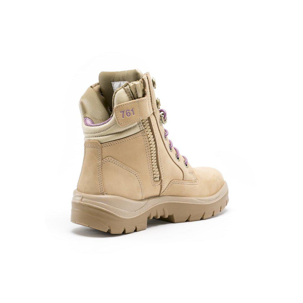 Steel Blue Womens Southern Cross Zip Sided Nitrile Boot - 522761-Queensland Workwear Supplies