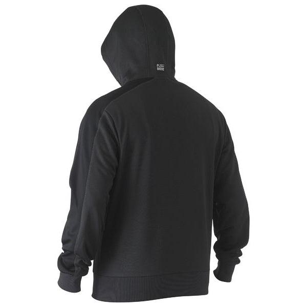 BISLEY UNISEX BW JUM FLX&MOVE LOGO HOODIE - BK6902P-Queensland workwear Supplies