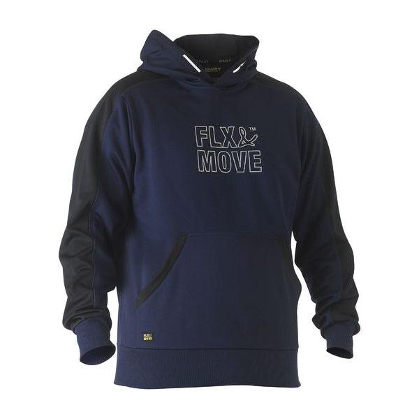 BISLEY UNISEX BW JUM FLX&MOVE LOGO HOODIE - BK6902P-Queensland workwear Supplies