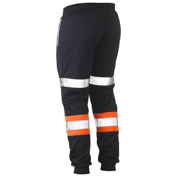 BISLEY UNISEX BW TAPED FLEECE TRACK PANT - BPK6202T-Queensland workwear Supplies