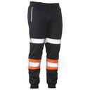 BISLEY UNISEX BW TAPED FLEECE TRACK PANT - BPK6202T-Queensland workwear Supplies