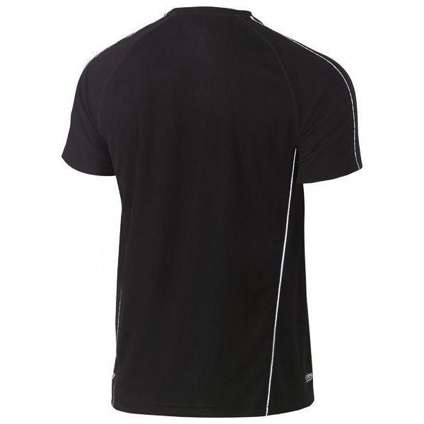 Bisley Cool Mesh Unisex Tee With Reflective Piping - BK1426-Queensland workwear Supplies