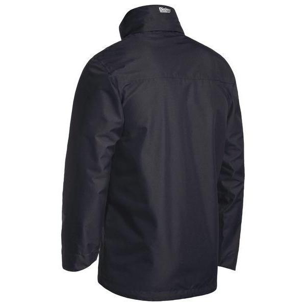 Bisley Lightweight Mini Ripstop Unisex Rain Jacket With Concealed Hood - BJ6926-Queensland workwear Supplies