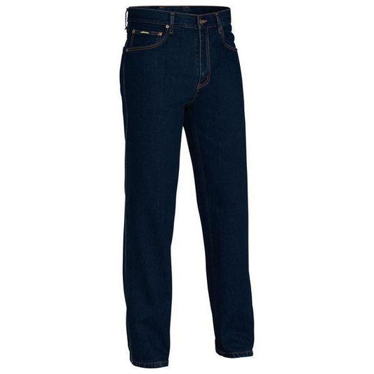 Bisley Rough Rider Denim Jeans - BP6050-Queensland workwear Supplies