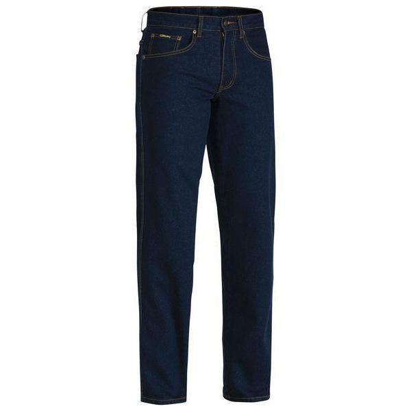 Bisley Rough Rider Stretch Denim Jeans - BP6712-Queensland workwear Supplies