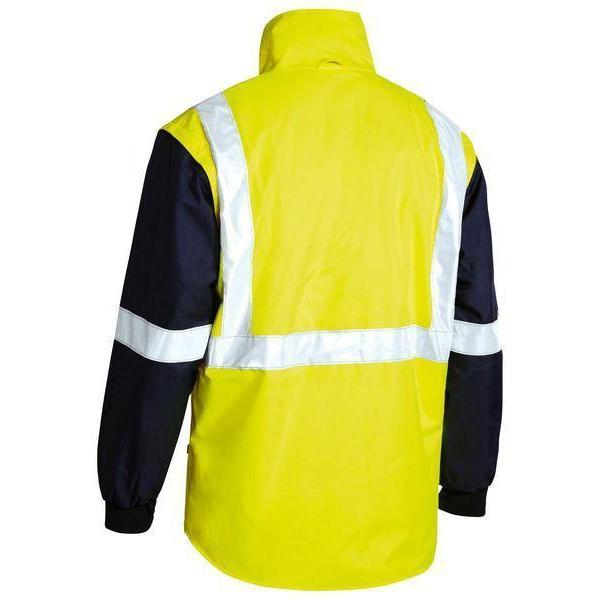 Bisley Taped 5-in-1 Unisex Rain Jacket - BK6975-Queensland workwear Supplies