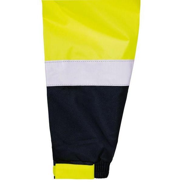 Bisley Taped HiVis 2 Tone Unisex Rain Shell Jacket - BJ6966T-Queensland workwear Supplies