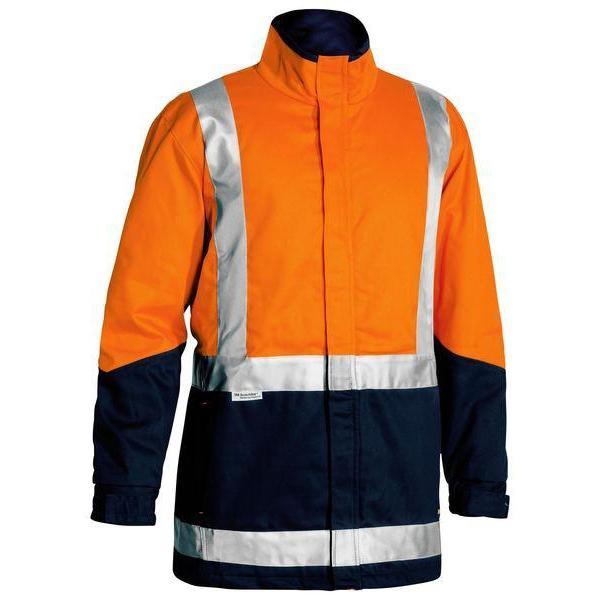 Bisley Taped HiVis 3-in-1 Drill Jacket - BJ6970T-Queensland workwear Supplies