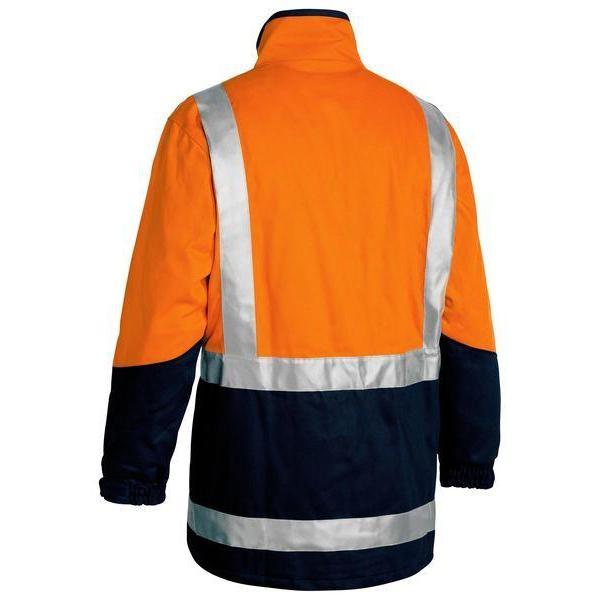 Bisley Taped HiVis 3-in-1 Drill Jacket - BJ6970T-Queensland workwear Supplies