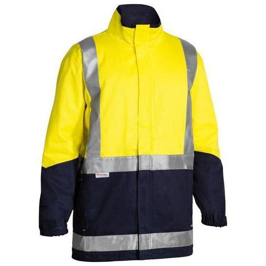 Bisley Taped HiVis 3-in-1 Drill Jacket - BJ6970T-Queensland workwear Supplies