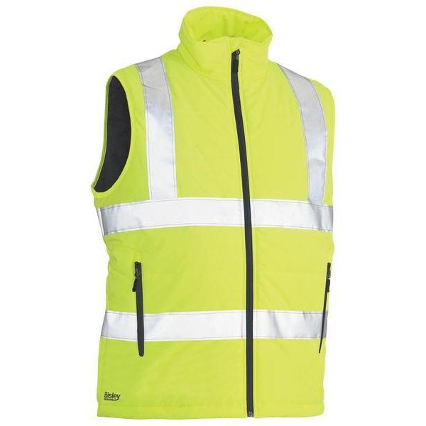 Bisley Taped Unisex Puffer Vest - BV0329HT-Queensland workwear Supplies