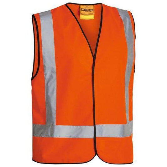 Bisley Taped X-Back HiVis Unisex Vest - BT0347-Queensland workwear Supplies