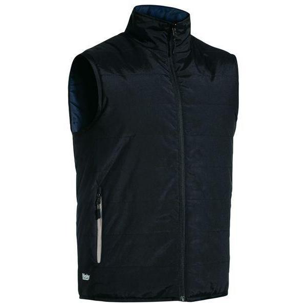 Bisley Unisex Reversible Puffer Vest - BV0328-Queensland workwear Supplies