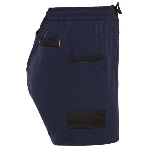 Bisley Women's Flex & Move 4-way Stretch Elastic Waist Shorts - BSHL1331 | Womens Workwear