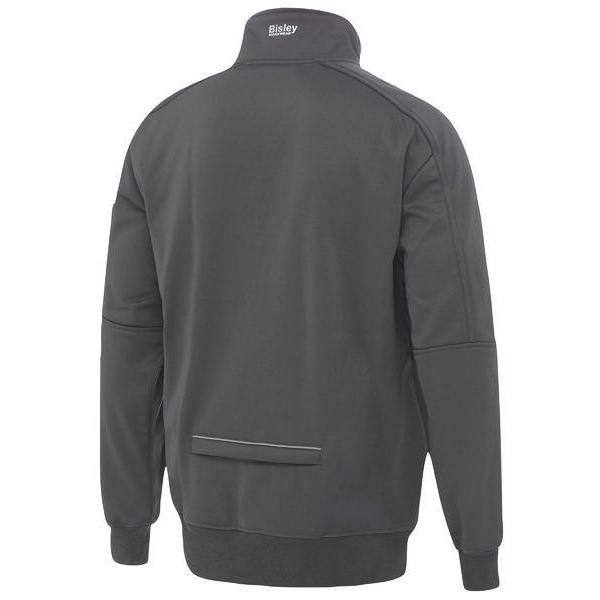 Bisley Work Fleece 1/4 Zip Pullover With Sherpa Lining - BK6924-Queensland workwear Supplies